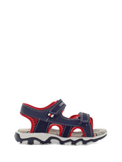 Sandali con strappi Blu Lumberjack