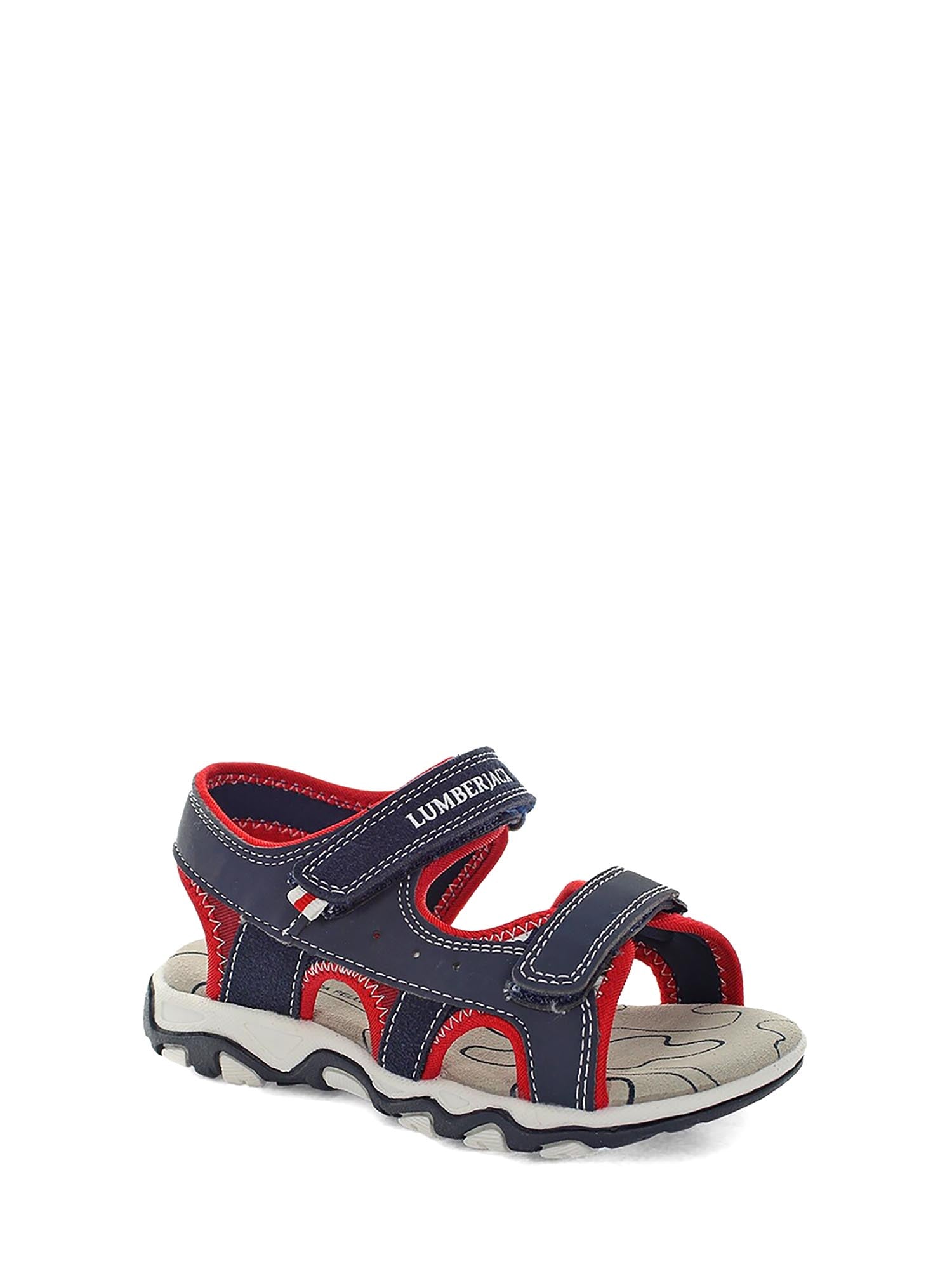 Sandali con strappi Blu Lumberjack