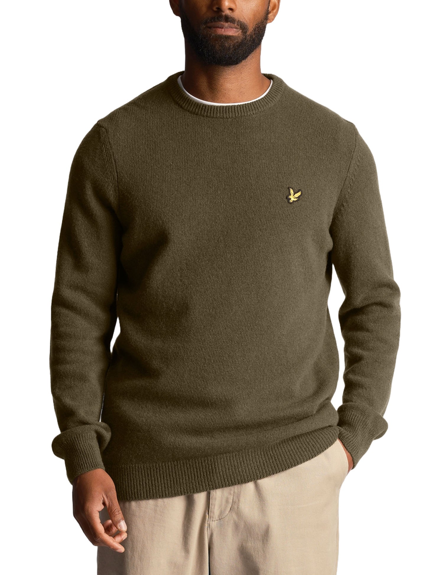 Maglioncini Verde Oliva Lyle & Scott