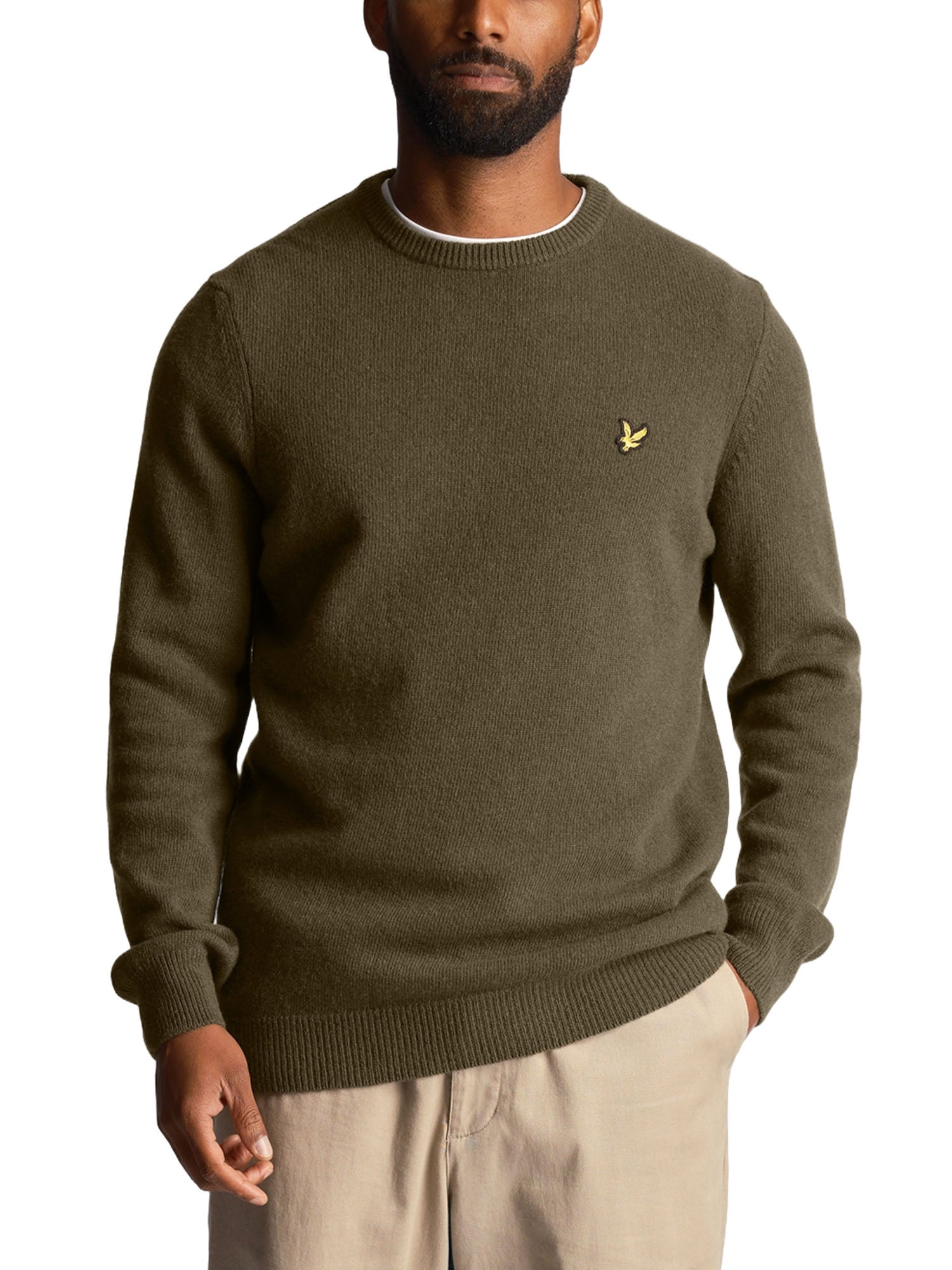 Maglioncini Verde Oliva Lyle & Scott