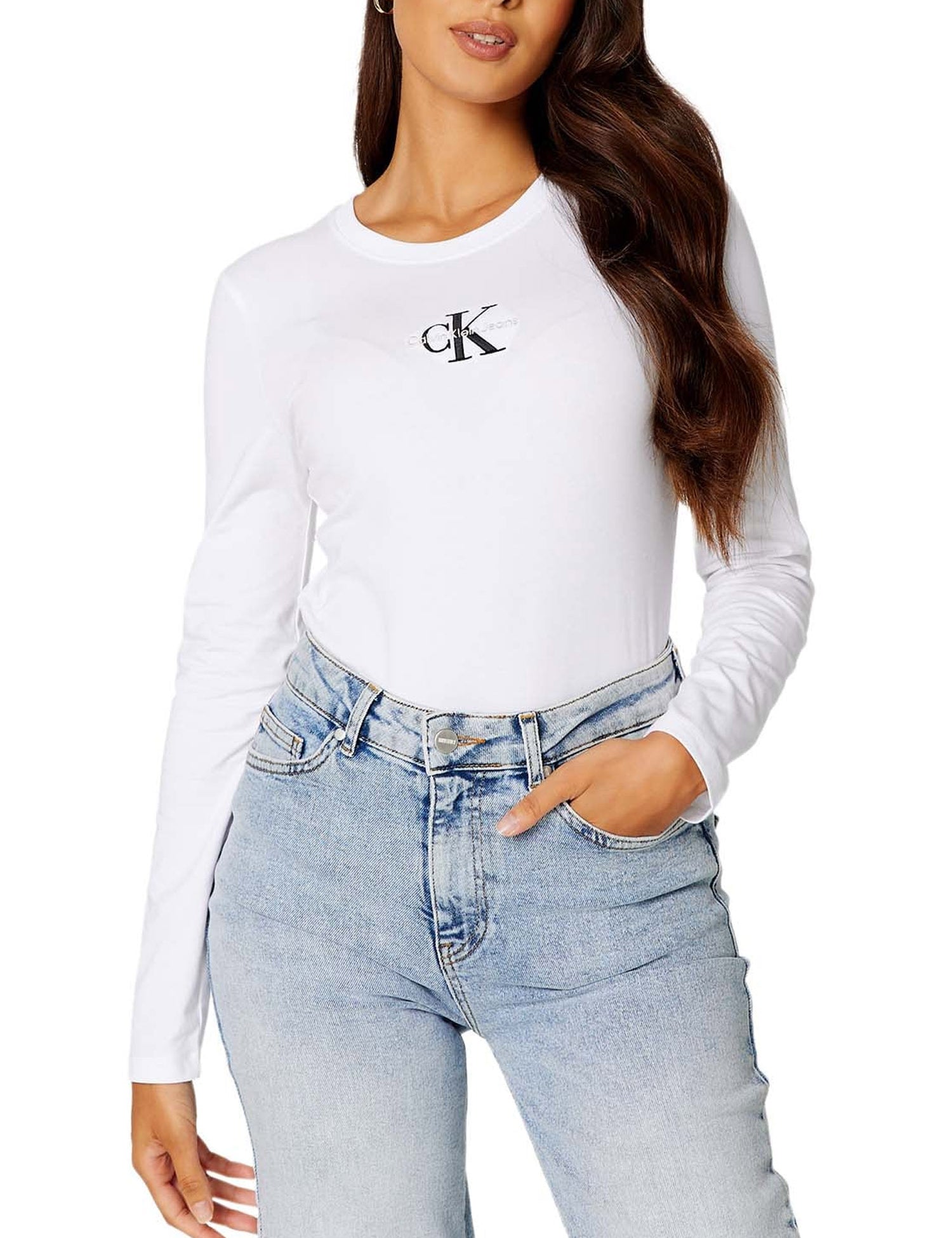 T-shirt Bianco Calvin Klein Jeans