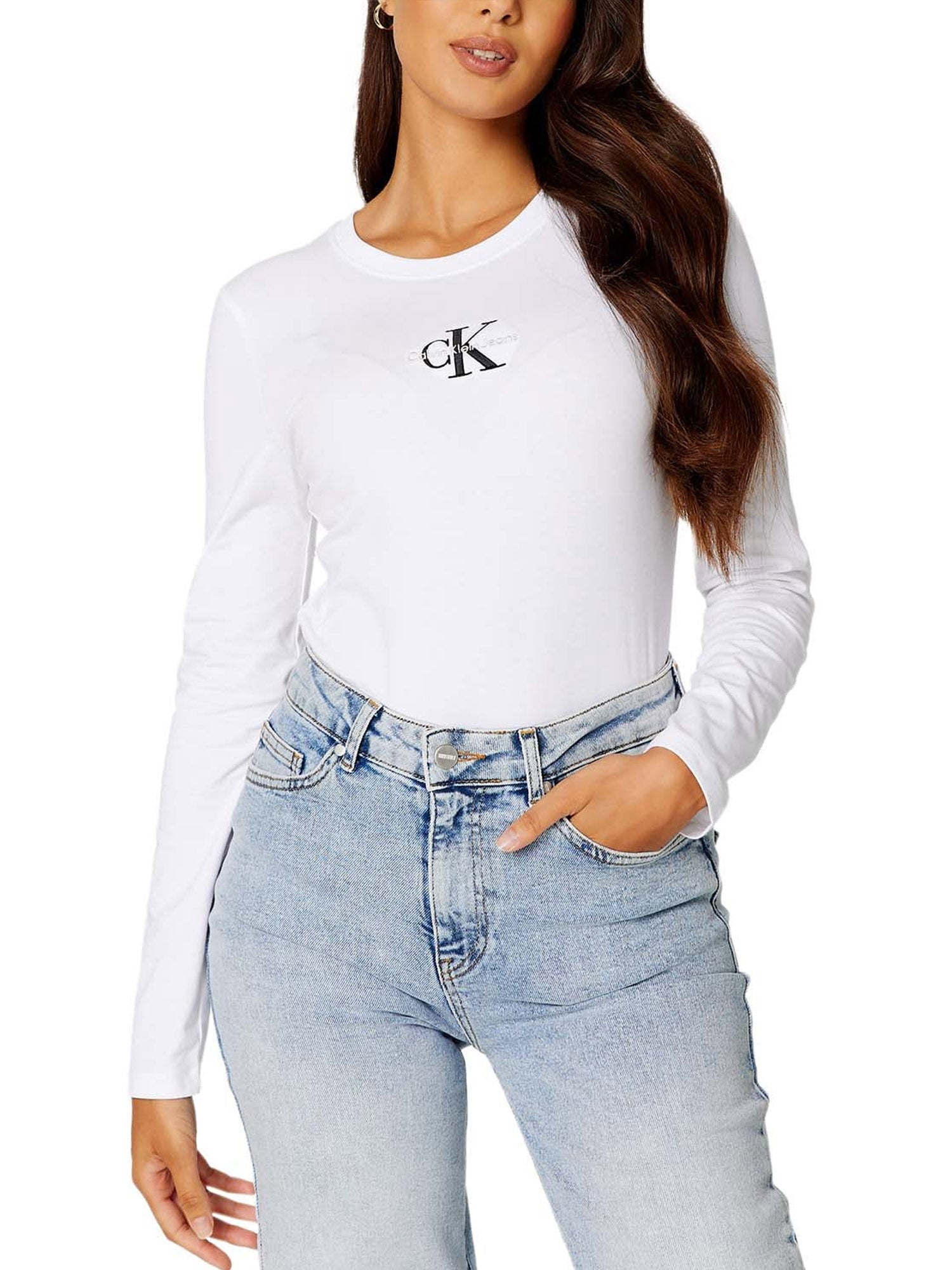 T-shirt Bianco Calvin Klein Jeans