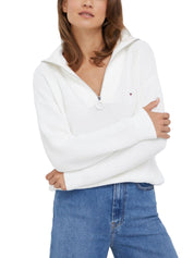 Maglioncini Bianco Tommy Hilfiger