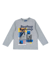 T-shirt Grigio Chicco