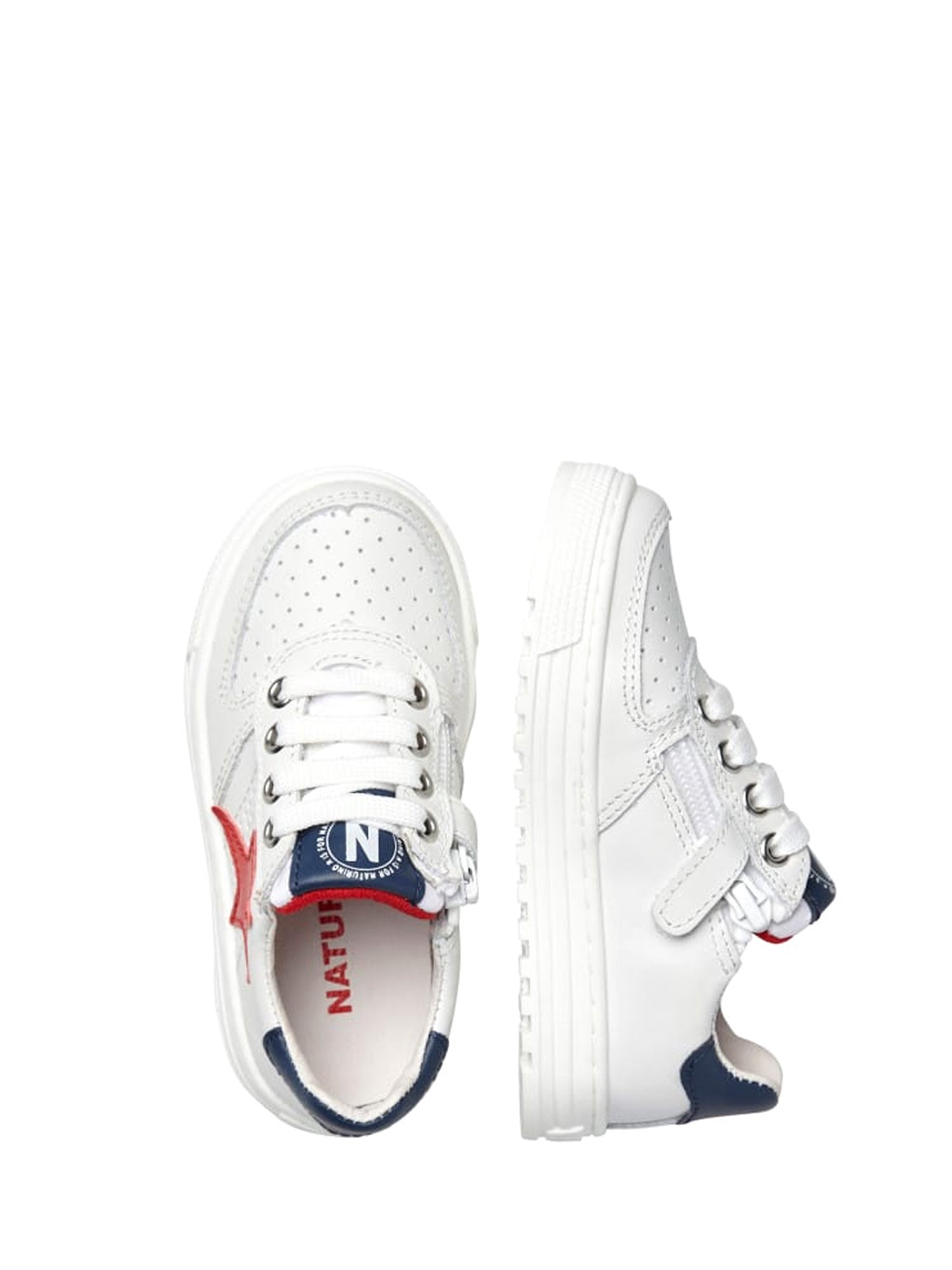 Sneakers Bianco Rosso Naturino