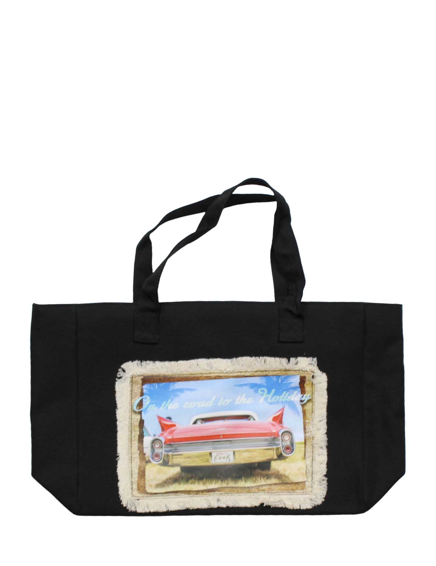 Borse mare Nero Beige F**k