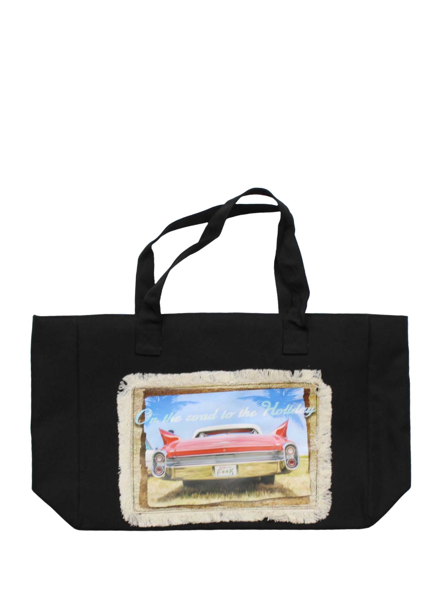 Borse mare Nero Beige F**k