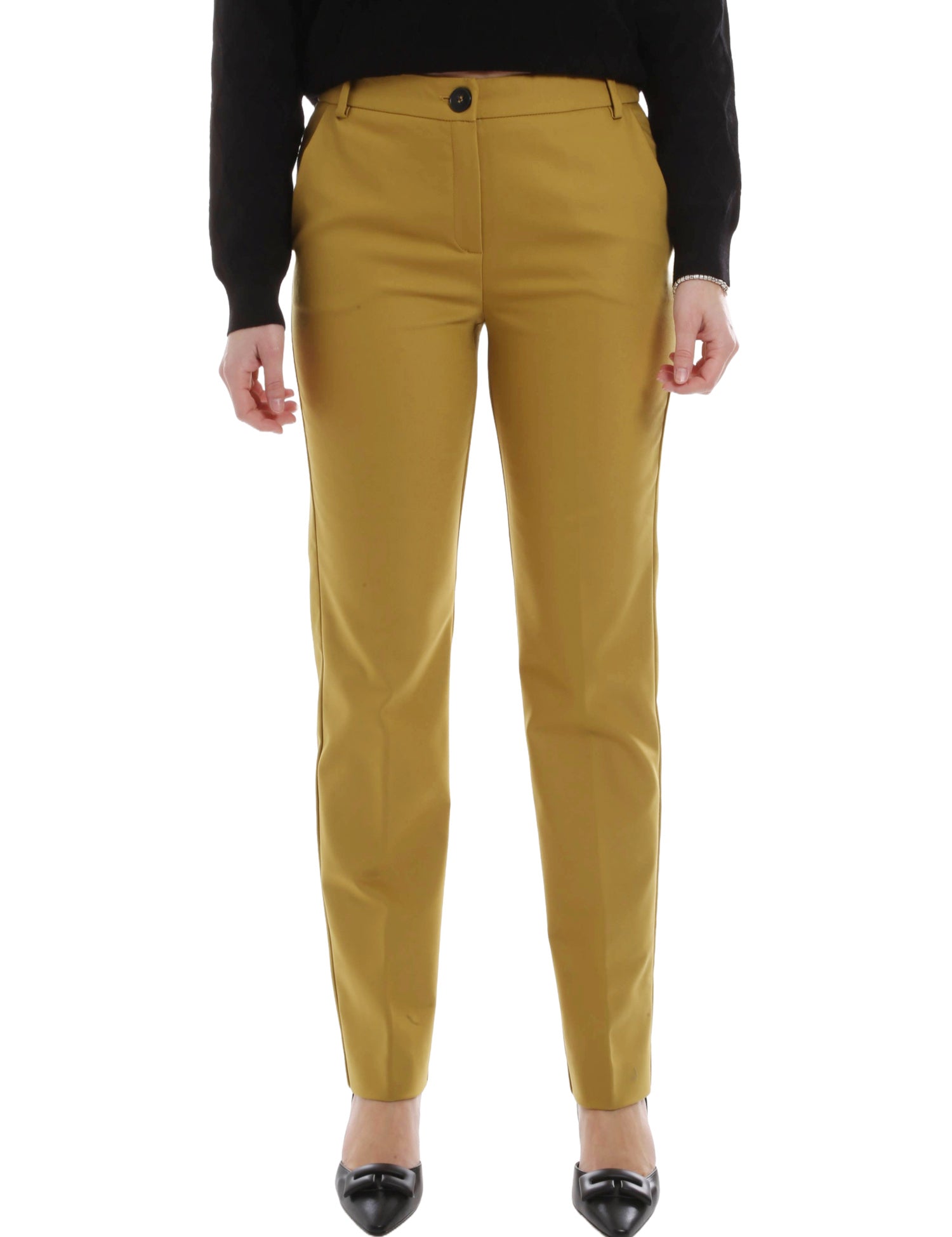 Pantaloni Giallo Emme Marella