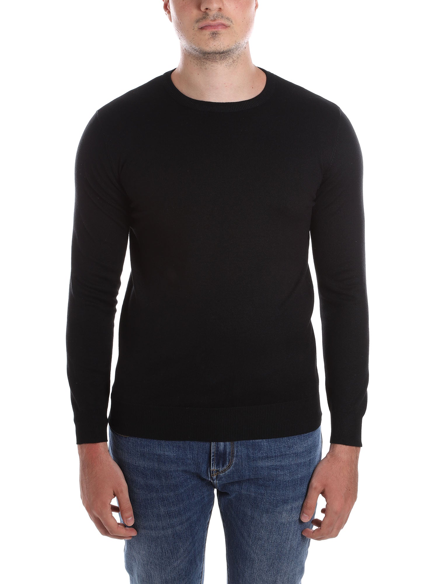 Maglioncini Nero Borgoni Milano