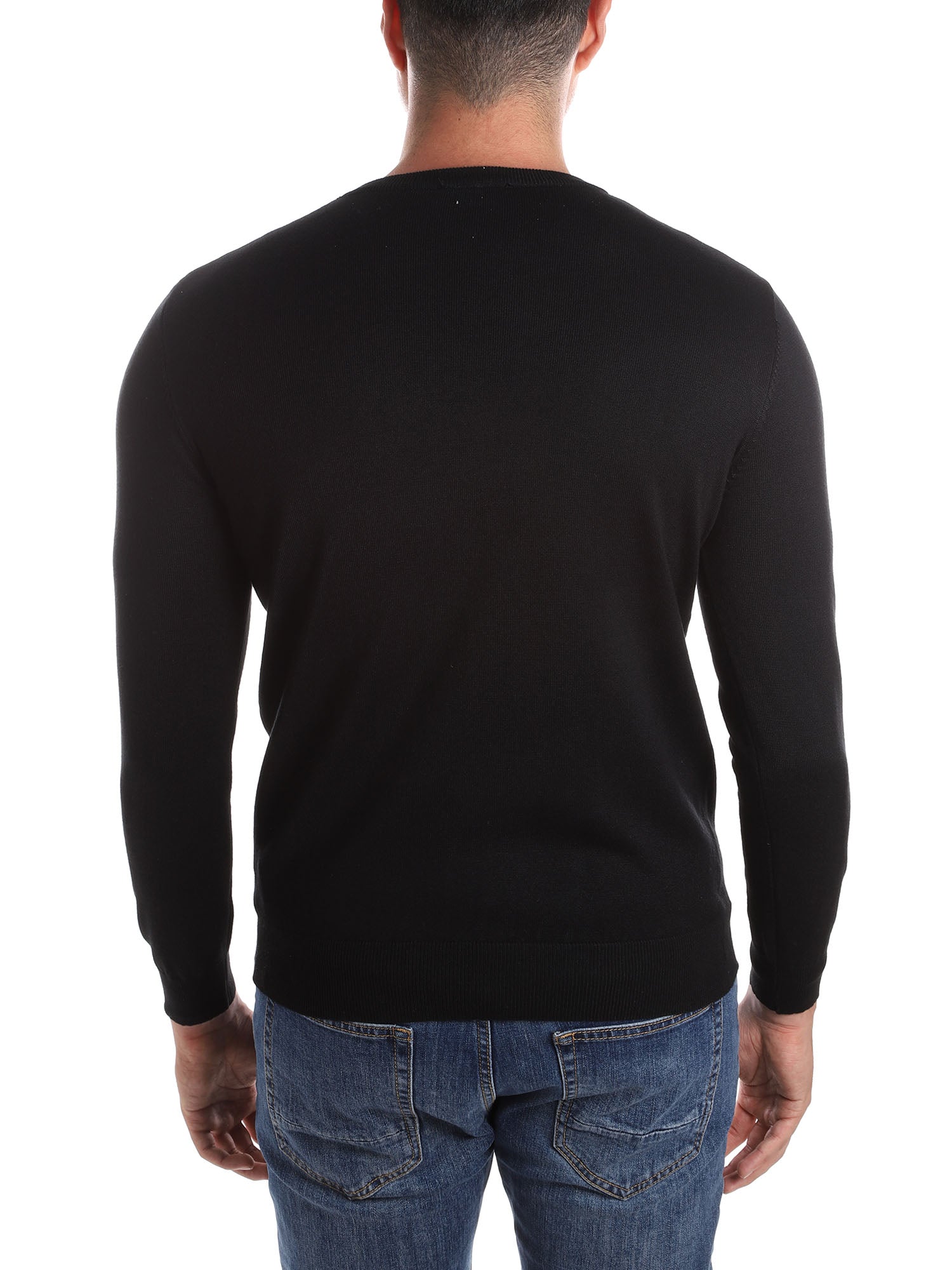 Maglioncini Nero Borgoni Milano