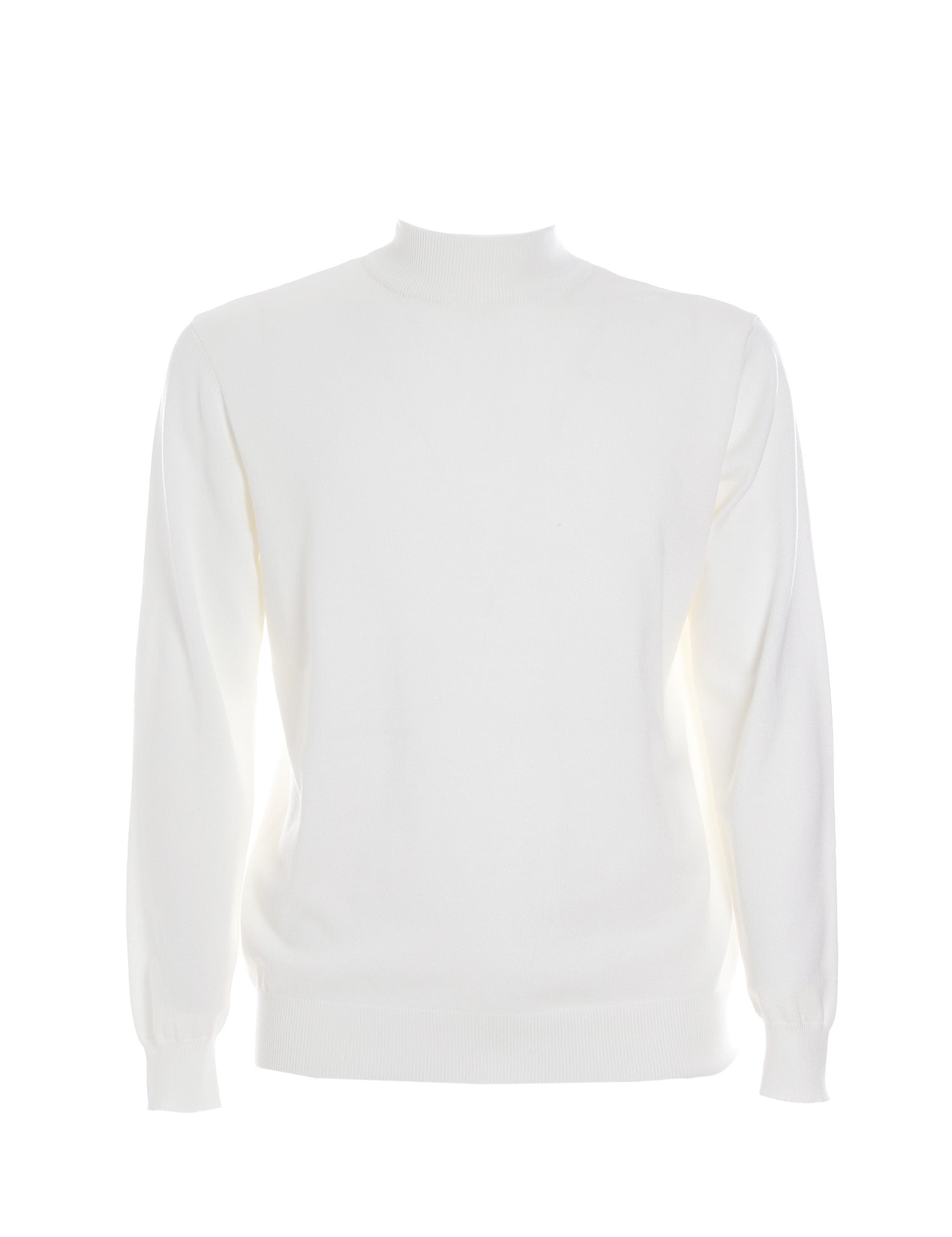 Maglie a collo alto Bianco Borgoni Milano