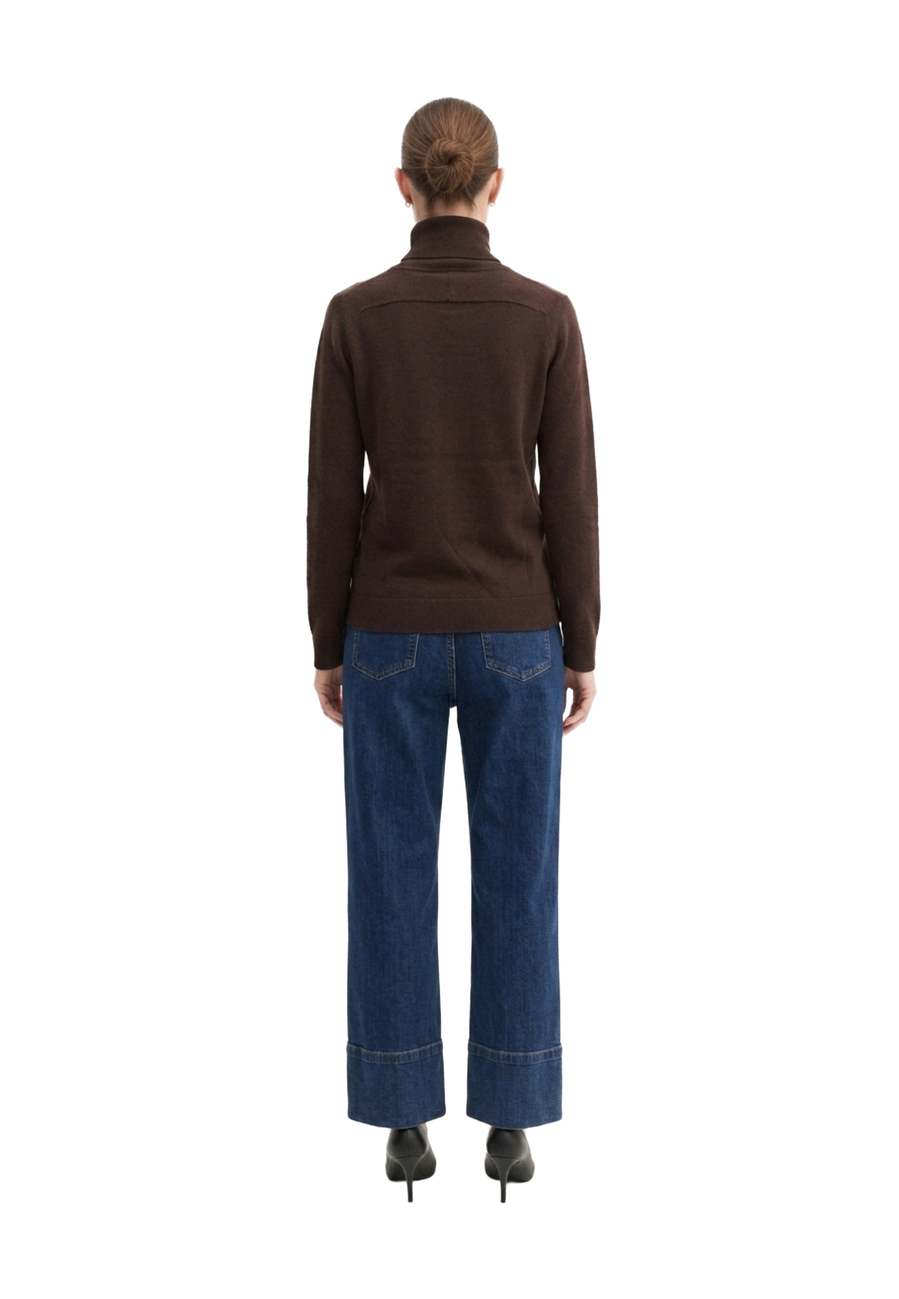 Maglia a collo alto Marrone Emme
