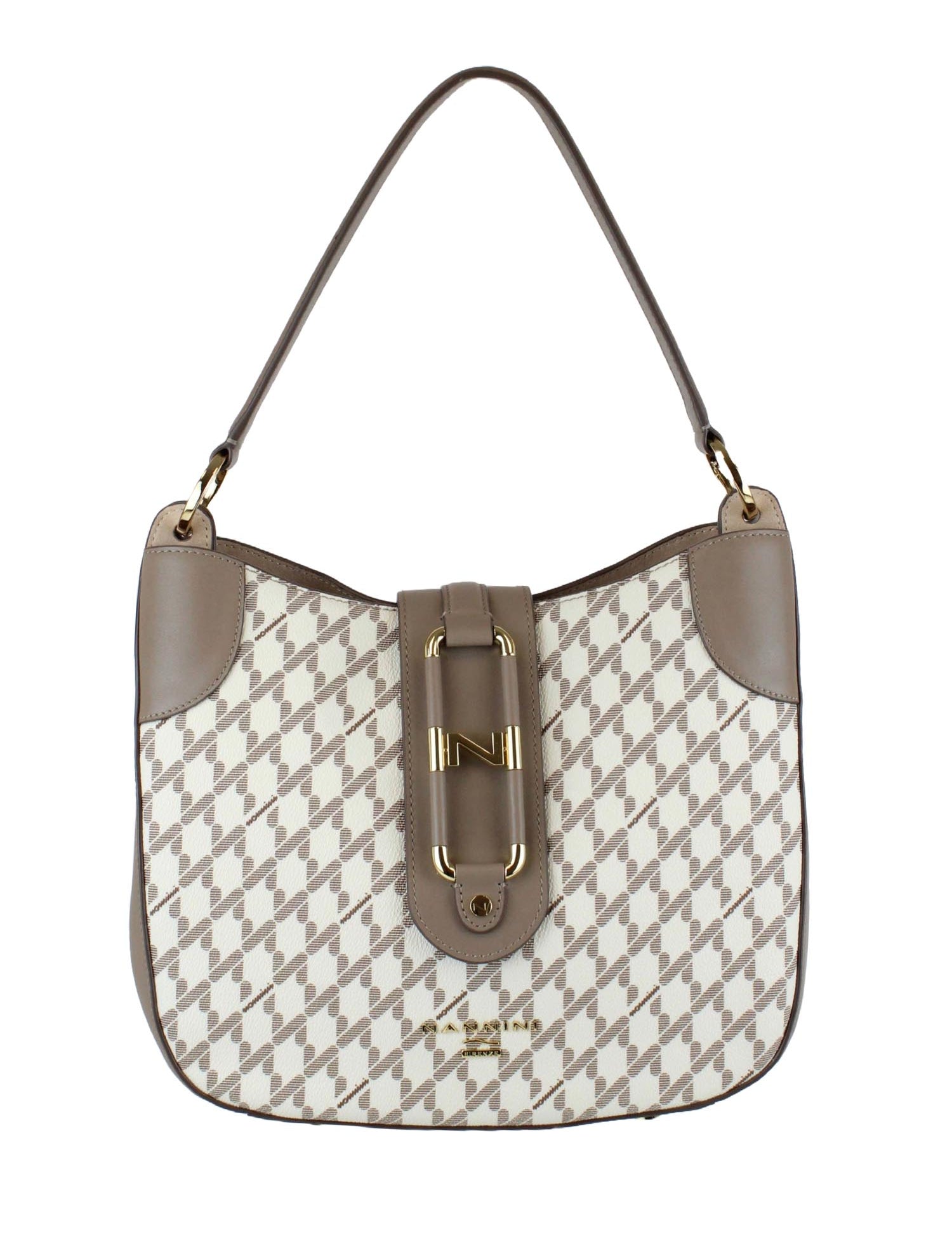 Borse a spalla Grigio Nannini