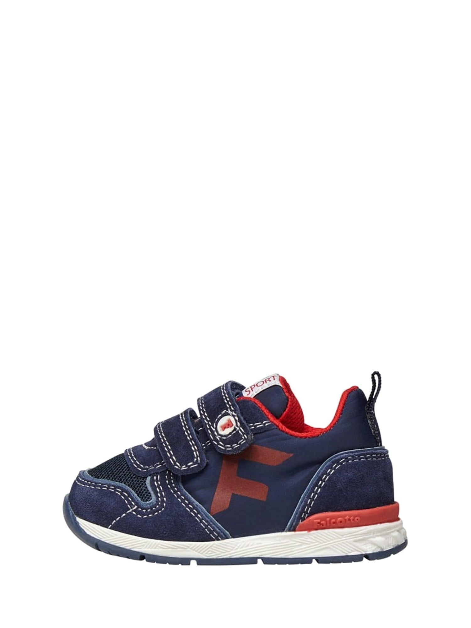 Scarpe con strappi Blu Navy Rosso Falcotto
