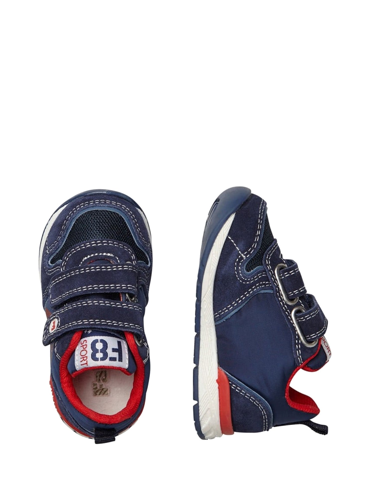 Scarpe con strappi Blu Navy Rosso Falcotto