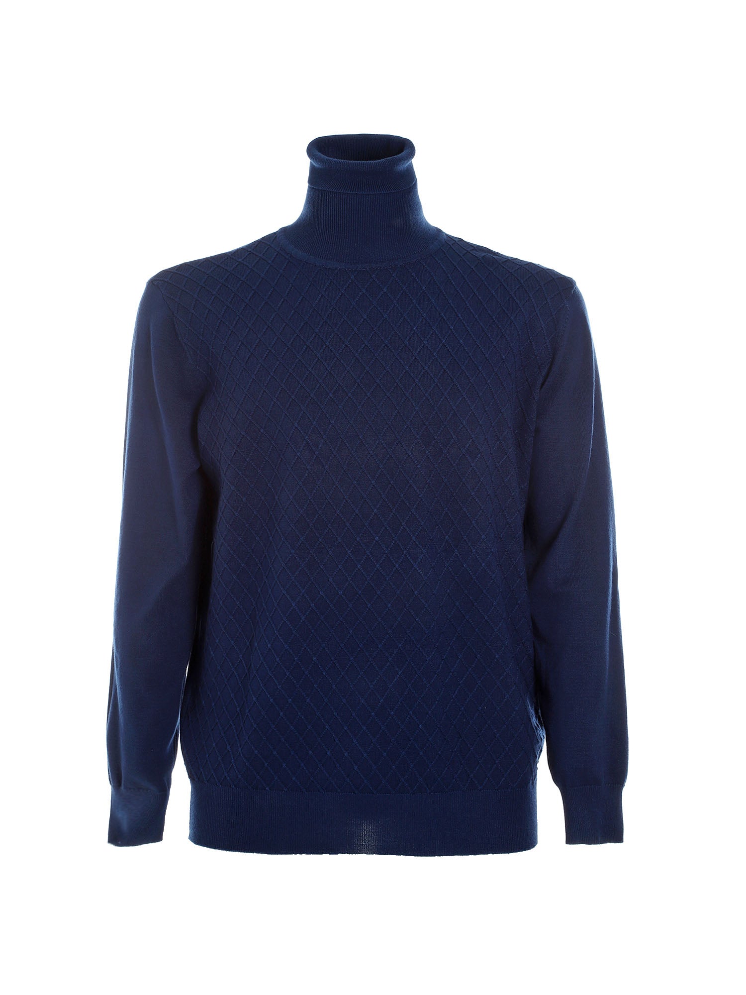 Maglie a collo alto Blu Borgoni Milano