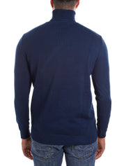 Maglie a collo alto Blu Borgoni Milano