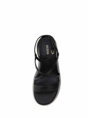 Sandali zeppa Nero Guess