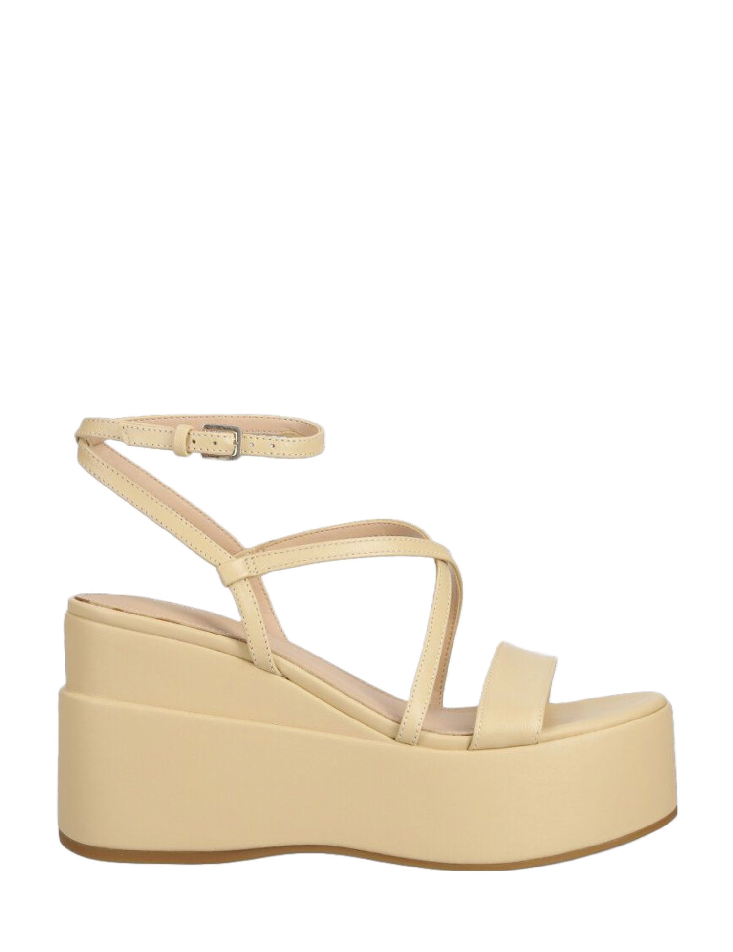 Sandali zeppa Beige Guess