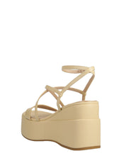 Sandali zeppa Beige Guess