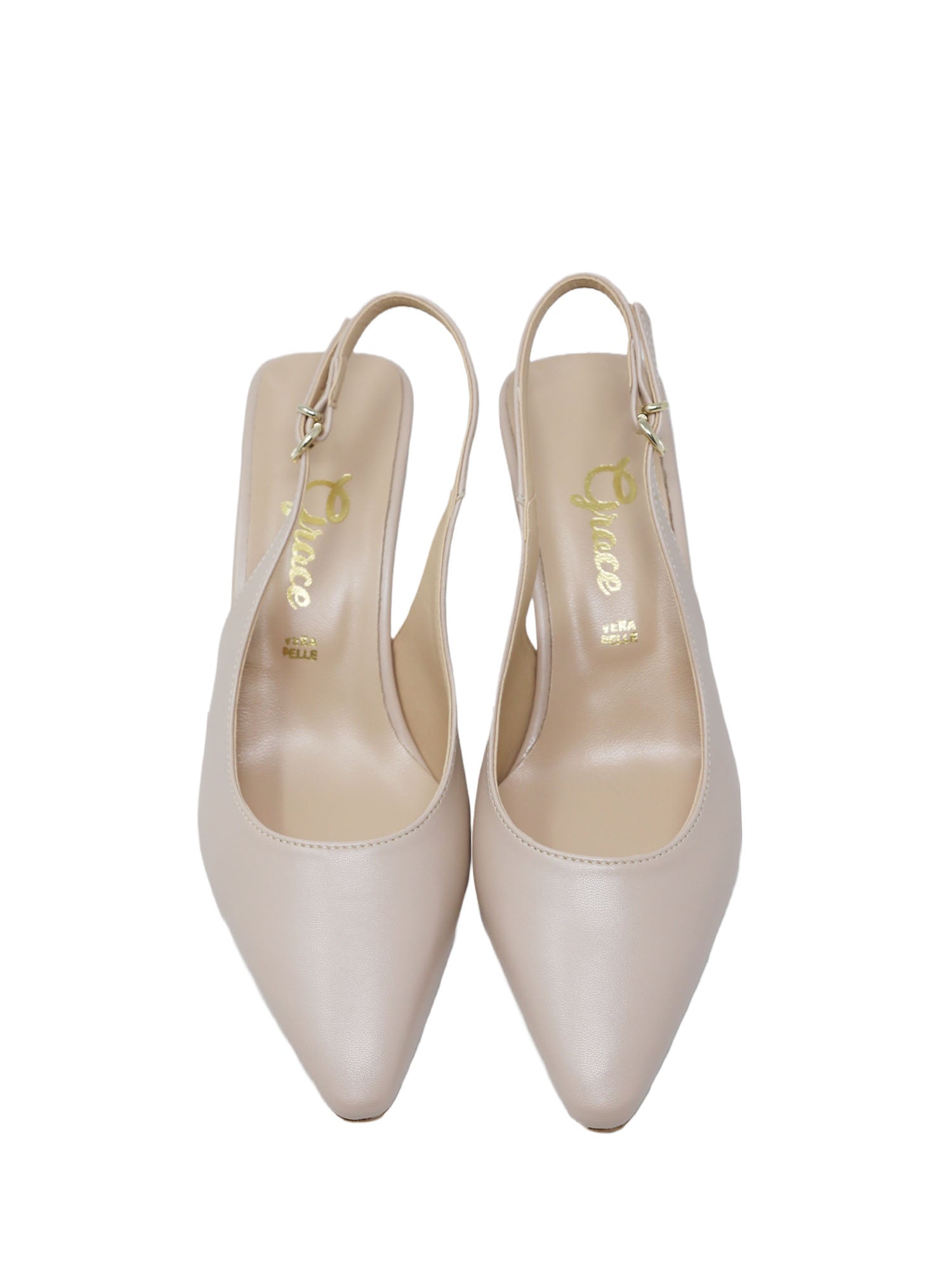 Sandali tacco Nude Grace Shoes