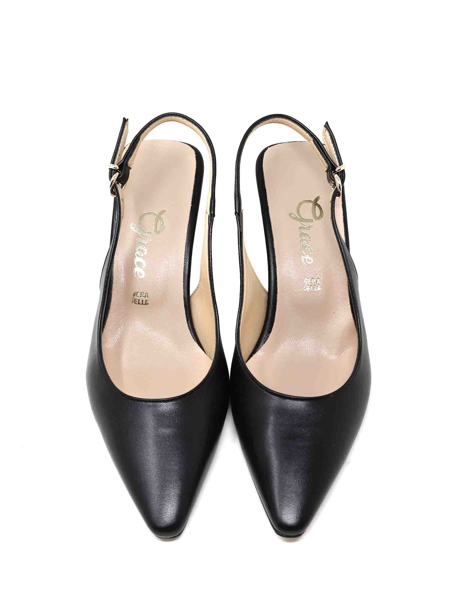 Sandali tacco Nero Grace Shoes