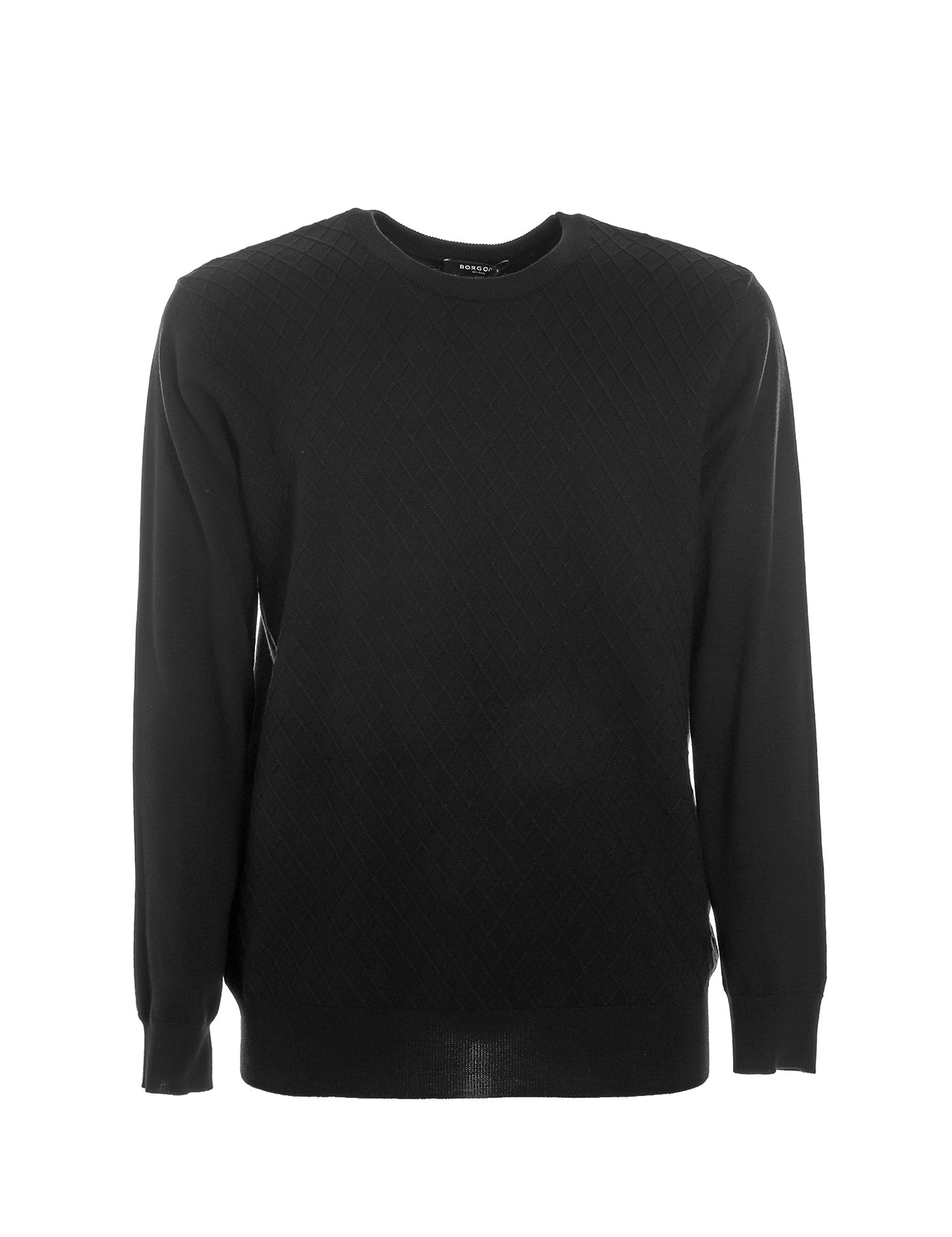 Maglioncini Nero Borgoni Milano