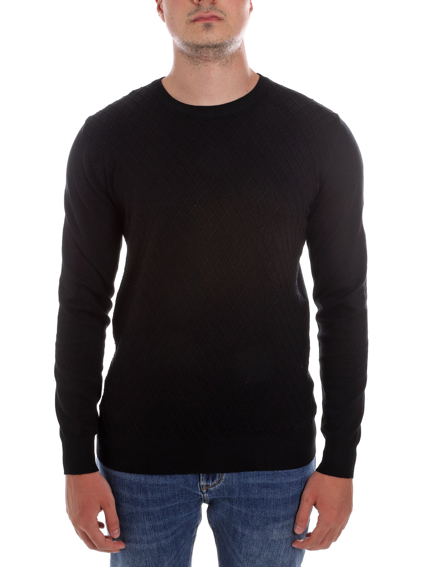 Maglioncini Nero Borgoni Milano