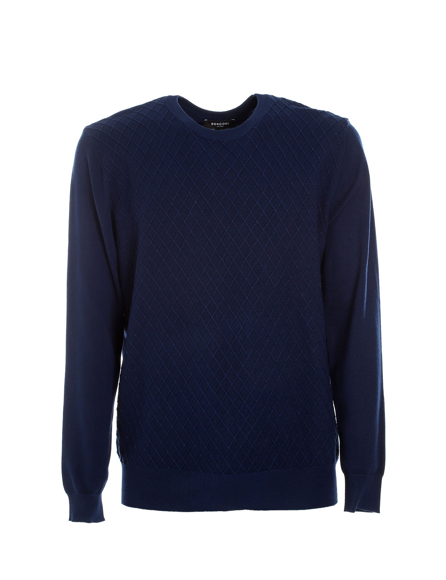 Maglioncini Blu Chiaro Borgoni Milano