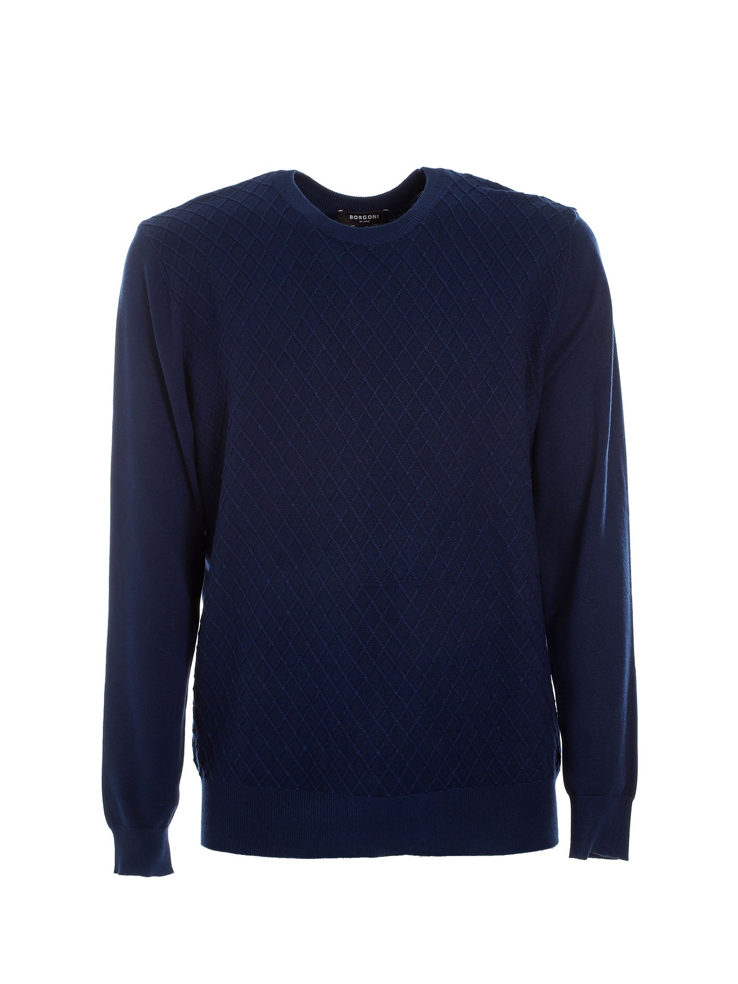 Maglioncini Blu Chiaro Borgoni Milano