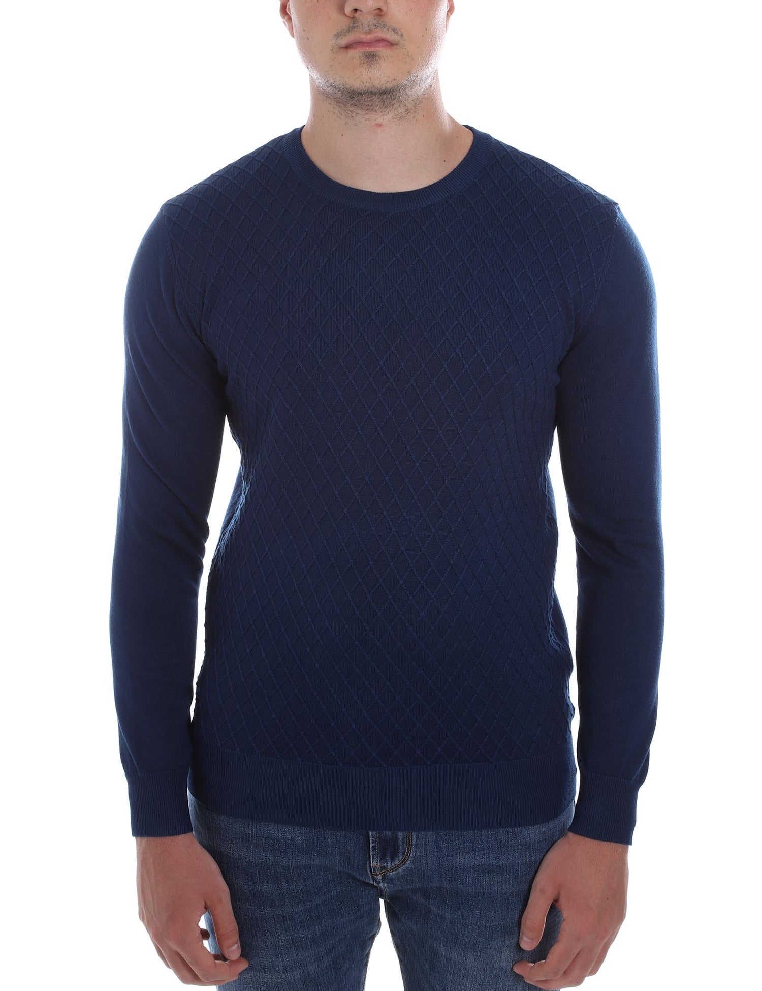 Maglioncini Blu Chiaro Borgoni Milano