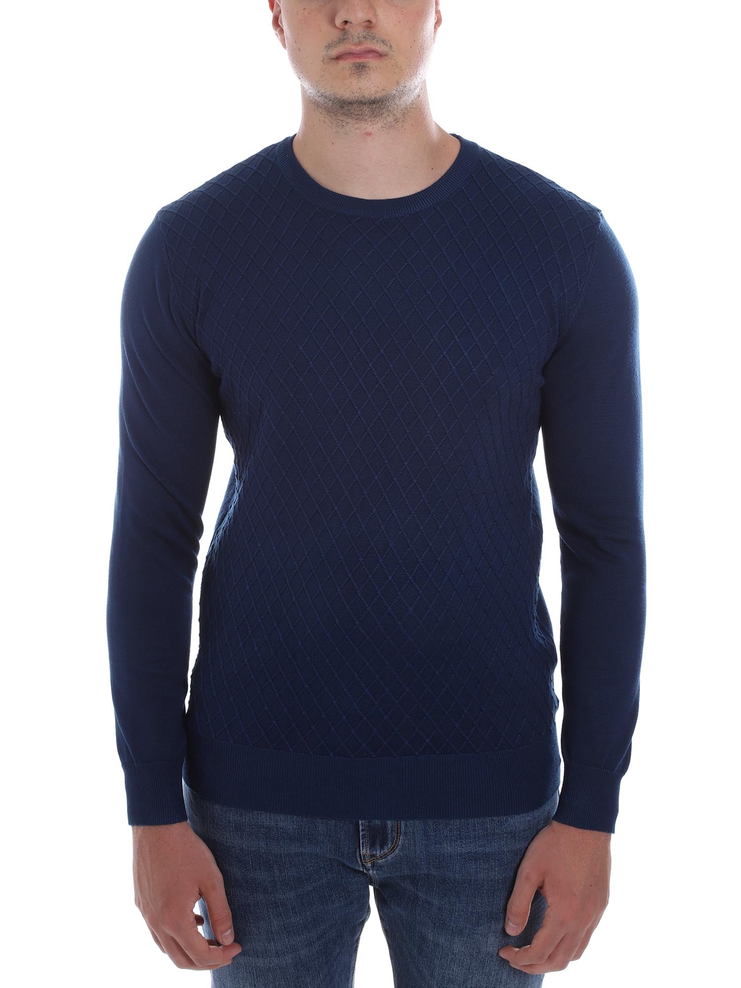 Maglioncini Blu Chiaro Borgoni Milano