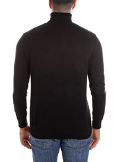 Maglie a collo alto Nero Borgoni Milano