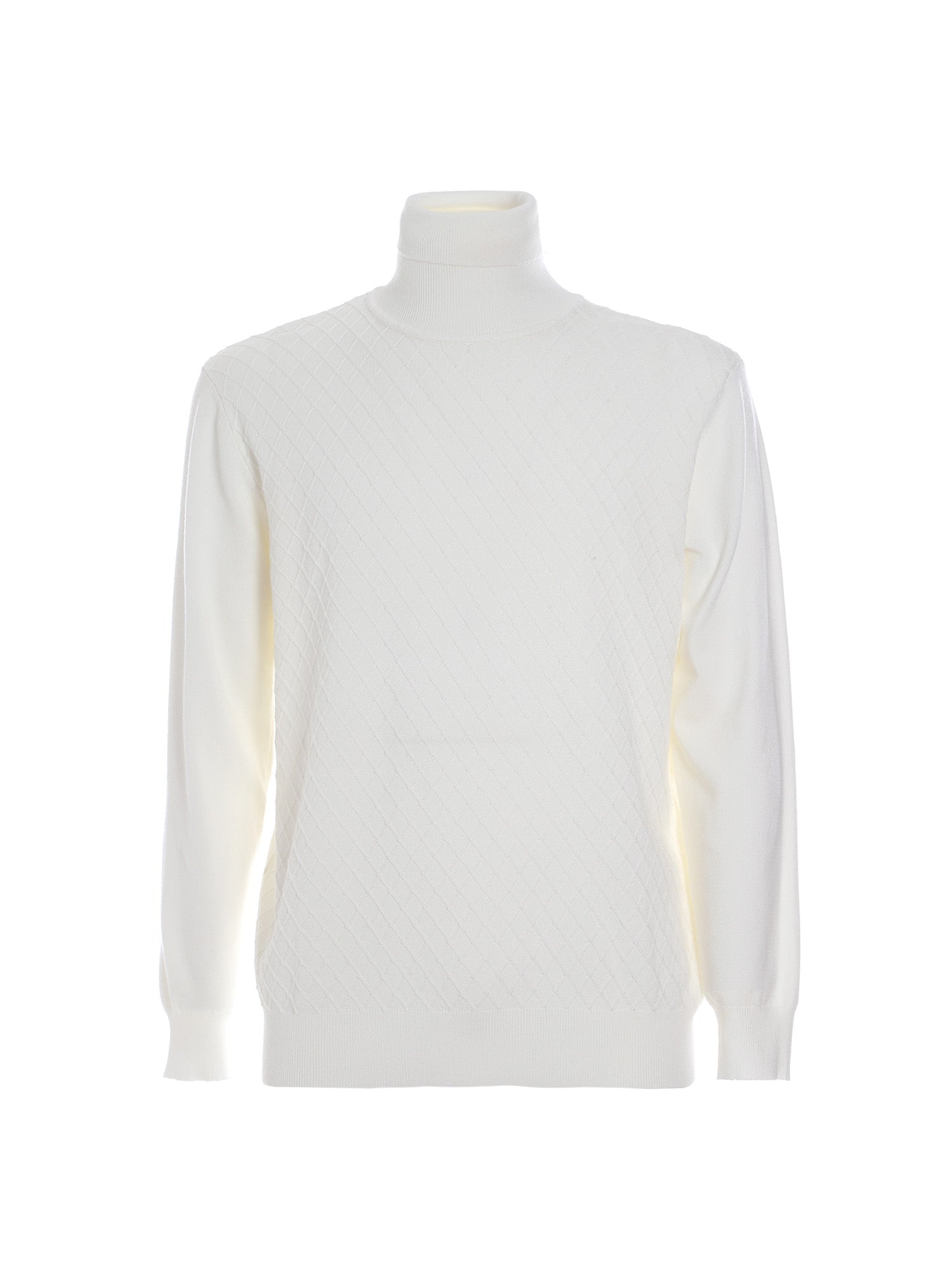 Maglie a collo alto Bianco Borgoni Milano