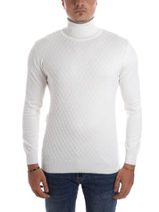 Maglie a collo alto Bianco Borgoni Milano