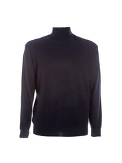 Maglie a collo alto Blu Scuro Borgoni Milano