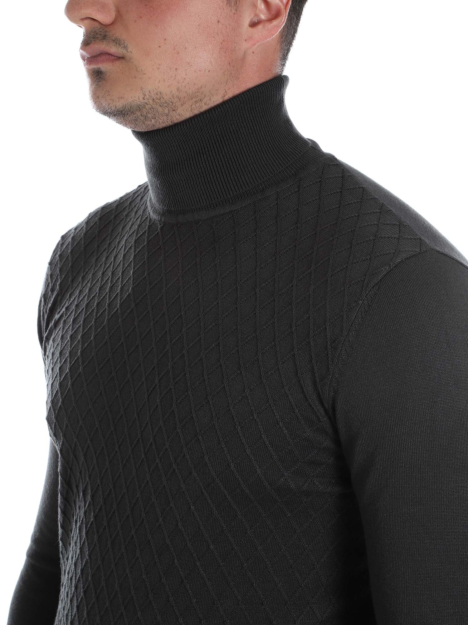 Maglie a collo alto Verde Borgoni Milano