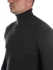 Maglie a collo alto Verde Borgoni Milano