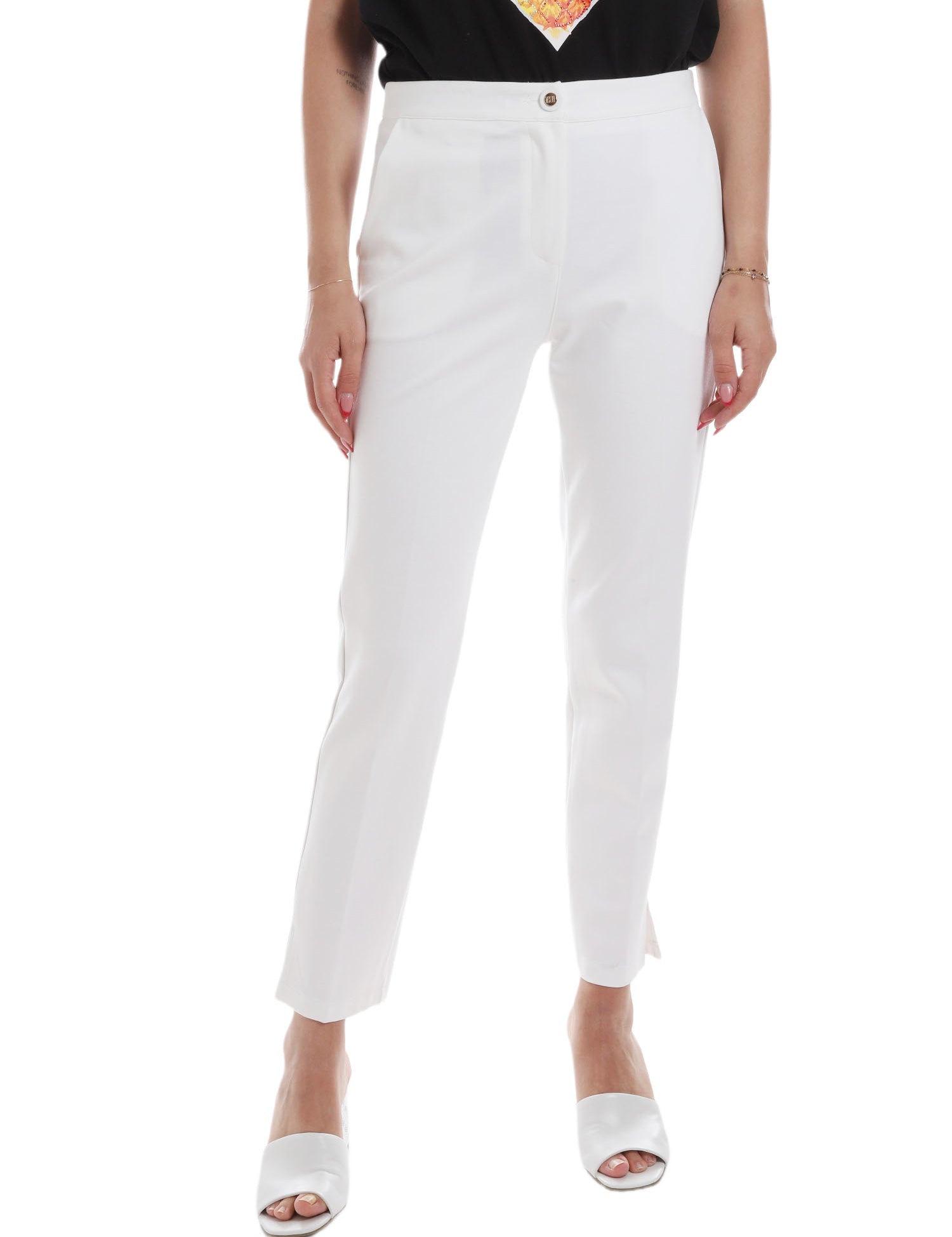 Pantaloni Bianco Yes-zee