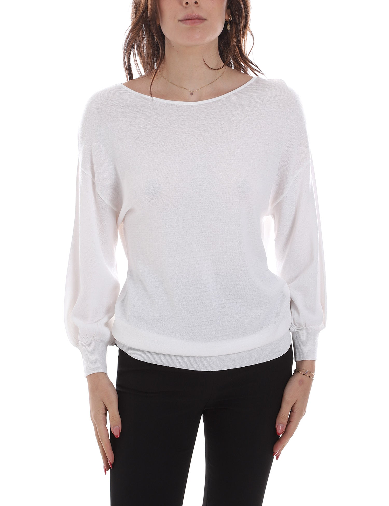 Maglioncini Bianco Yes-zee