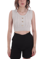 Top e canotte Beige Yes-zee