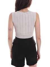 Top e canotte Beige Yes-zee