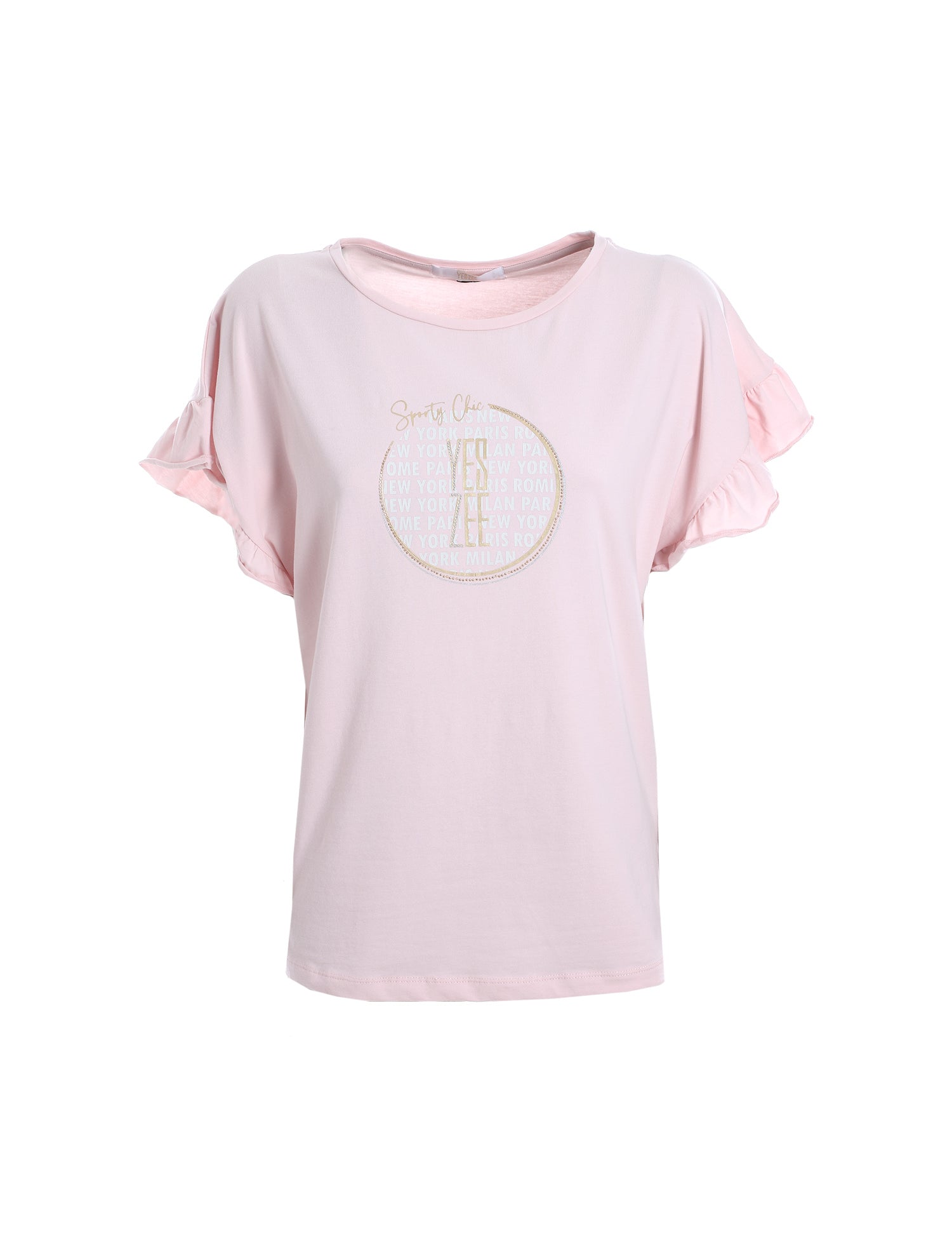 T-shirt Rosa Yes-zee