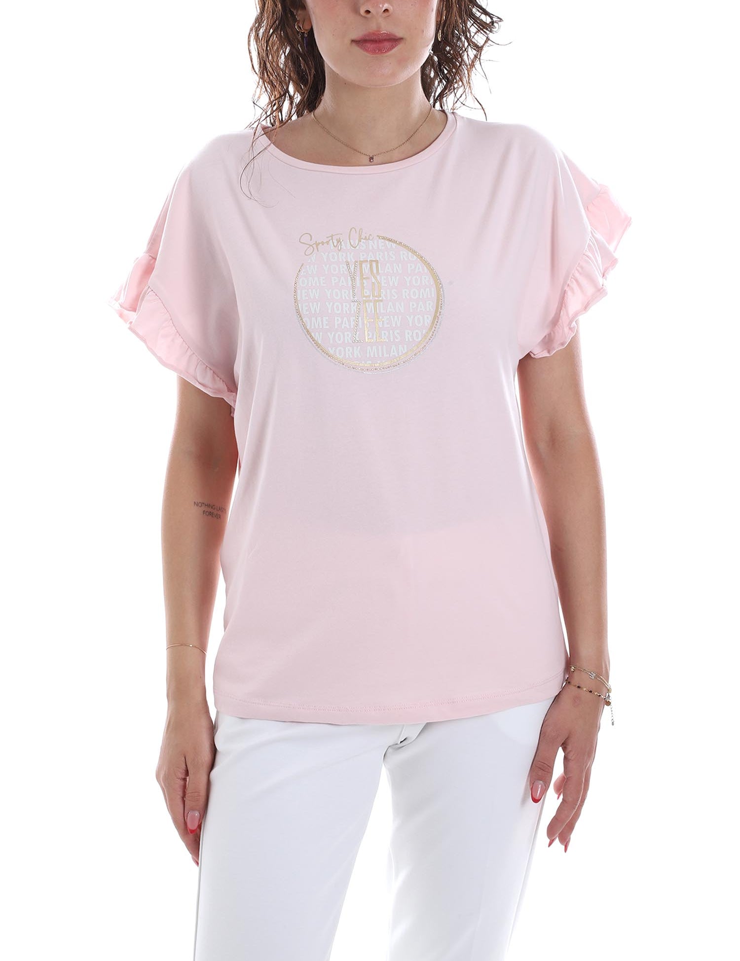 T-shirt Rosa Yes-zee