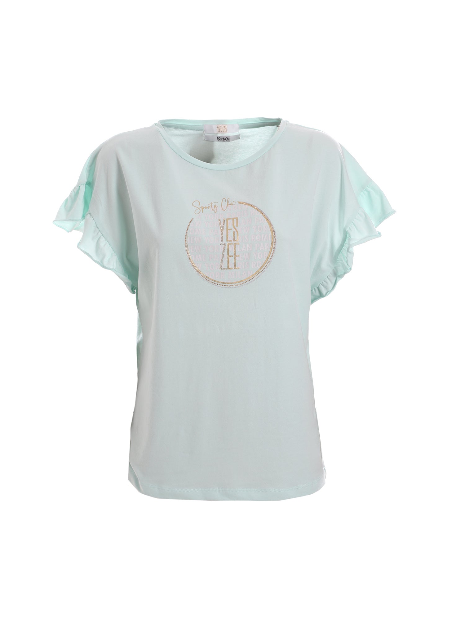 T-shirt Verde Yes-zee