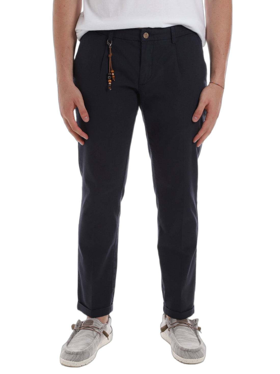 Pantaloni Blu Yes-zee