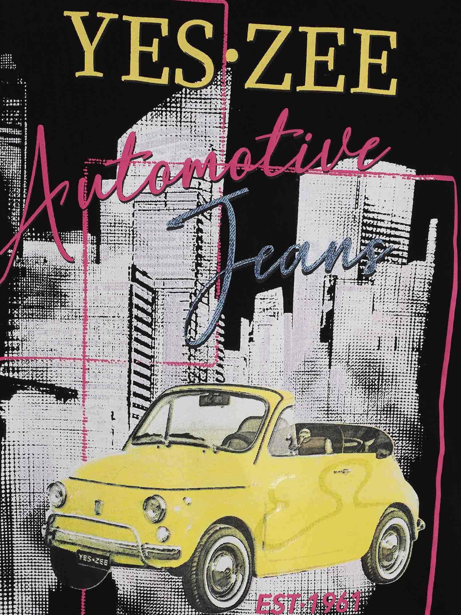 T-shirt Nero Yes-zee