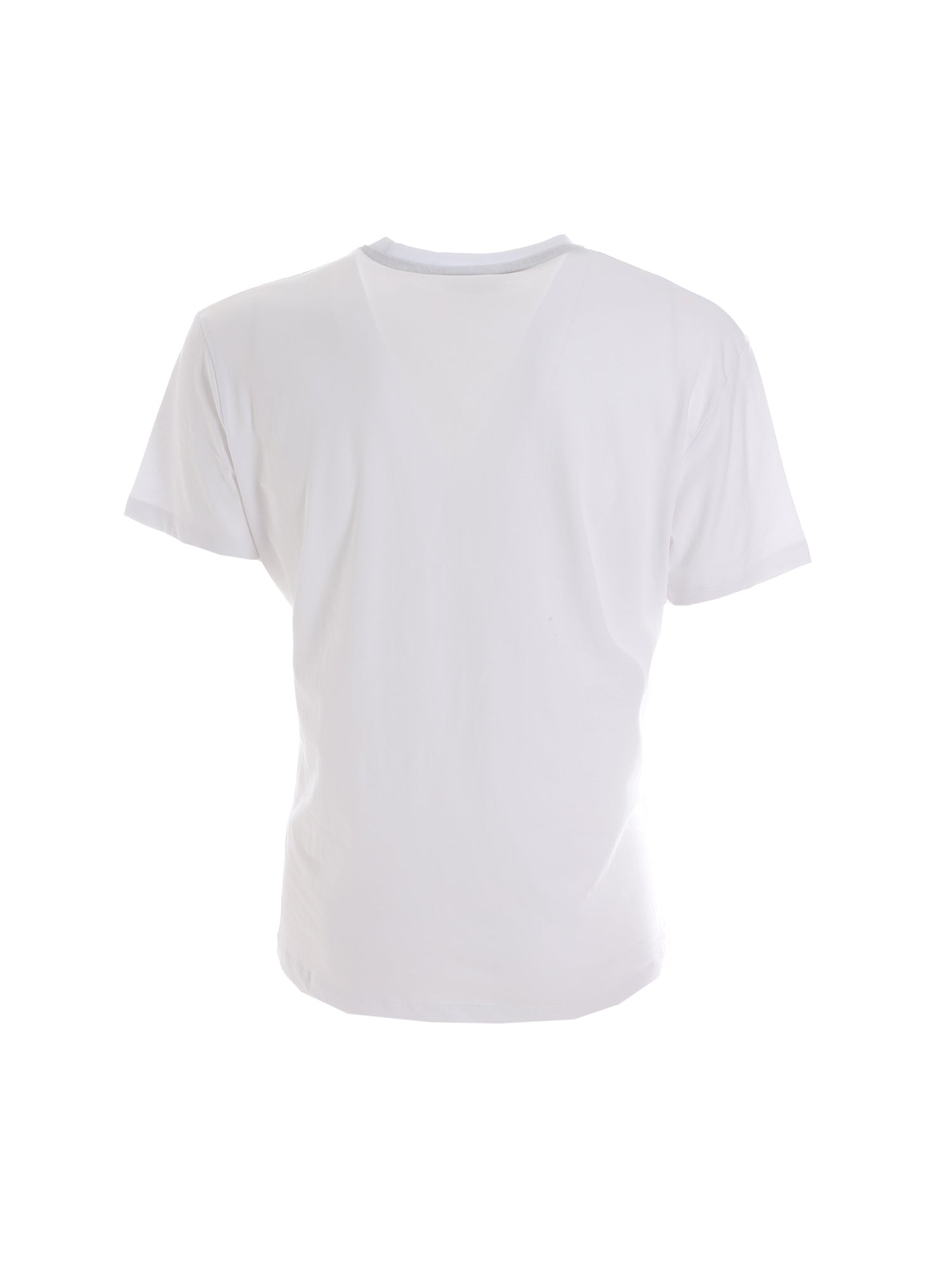 T-shirt Bianco Rosa Yes-zee