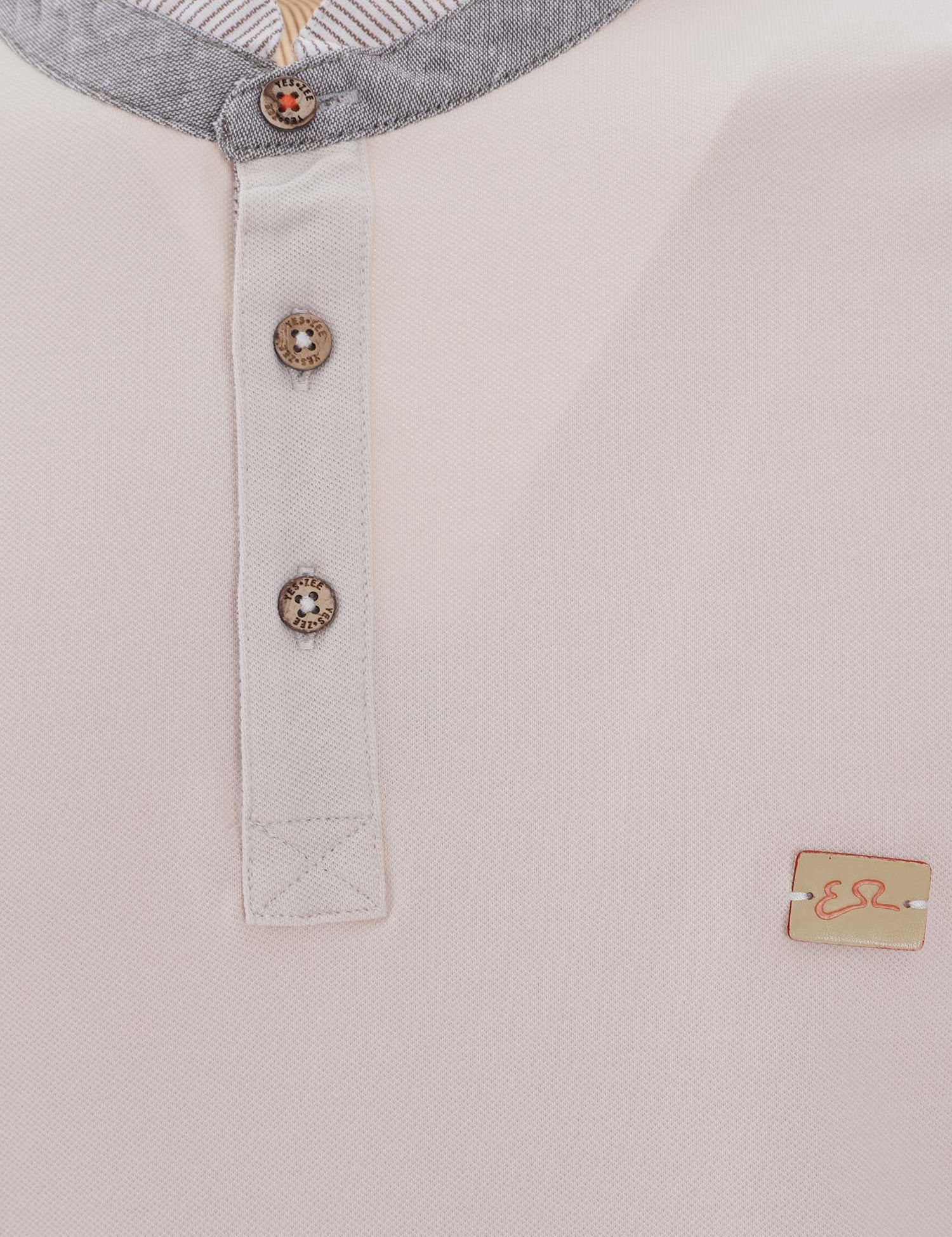 T-shirt Beige Yes-zee