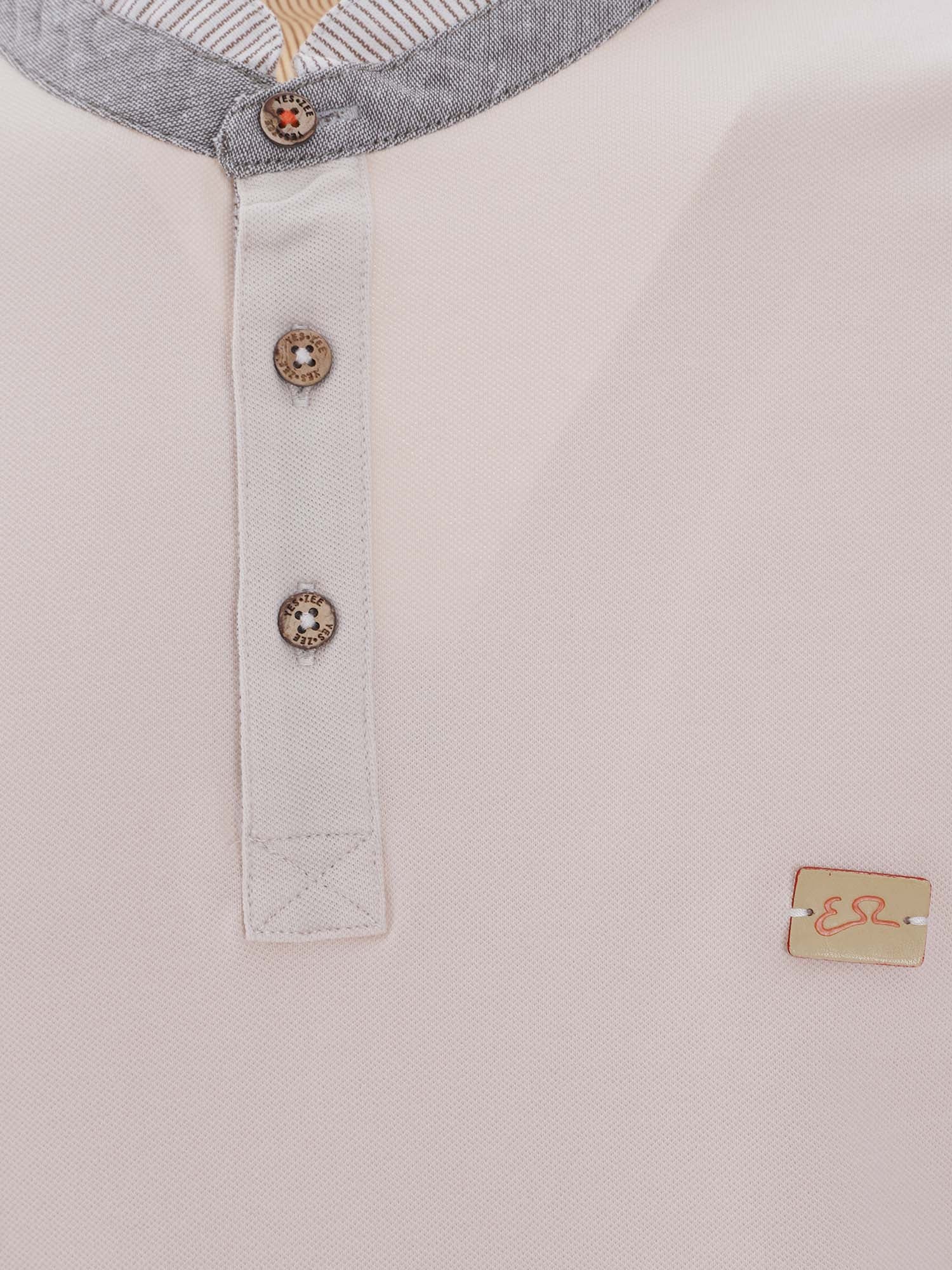 T-shirt Beige Yes-zee